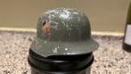 Wehrmacht, WO2, helm, Ferntrau, Heer, decals, Verzamelen, Ophalen of Verzenden, Duitsland, Helm of Baret