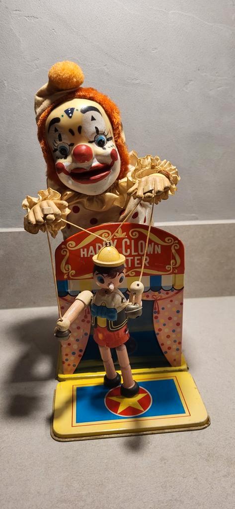 Happy clown theater battery speelgoed japan, Antiek en Kunst, Antiek | Speelgoed, Ophalen of Verzenden