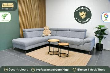 Montel Hoekbank Chicago Lichtgrijs [Refurbished] beschikbaar voor biedingen