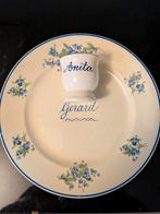 Societe ceramique eierdop bord Gerard anita, Huis en Inrichting, Keuken | Servies, Ophalen of Verzenden, Zo goed als nieuw, Bord(en)