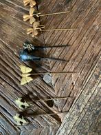 Vintage haakjes voor worteldoeken, Ophalen of Verzenden