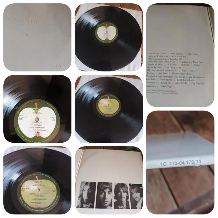Beatles - White Album 2lp's 1976/ geen inners, Cd's en Dvd's, Vinyl | Rock, Gebruikt, Poprock, 12 inch, Ophalen of Verzenden