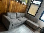 Ribstof Hoekbank - Zo Goed Als Nieuw, Huis en Inrichting, Ophalen, 250 tot 300 cm, 100 tot 125 cm, Hoekbank