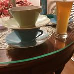 Vintage Chocolade/ koffie kopjes Set, Ophalen, Overige stijlen