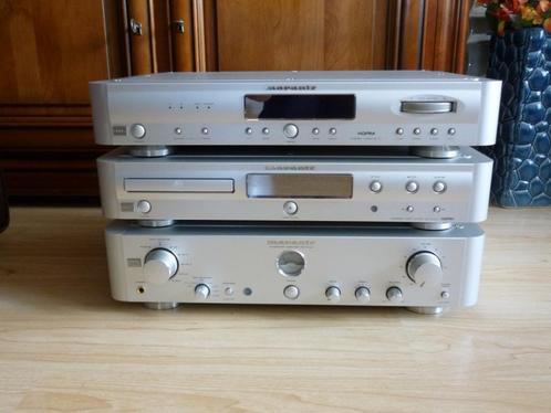 stereoset marantz tuner cd speler versterker pm17 cd17 st17, Audio, Tv en Foto, Stereo-sets, Zo goed als nieuw, Cd-speler, Tuner of Radio