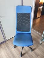 Ikea markus bureaustoel, Huis en Inrichting, Blauw, Gebruikt, Ophalen of Verzenden, Bureaustoel