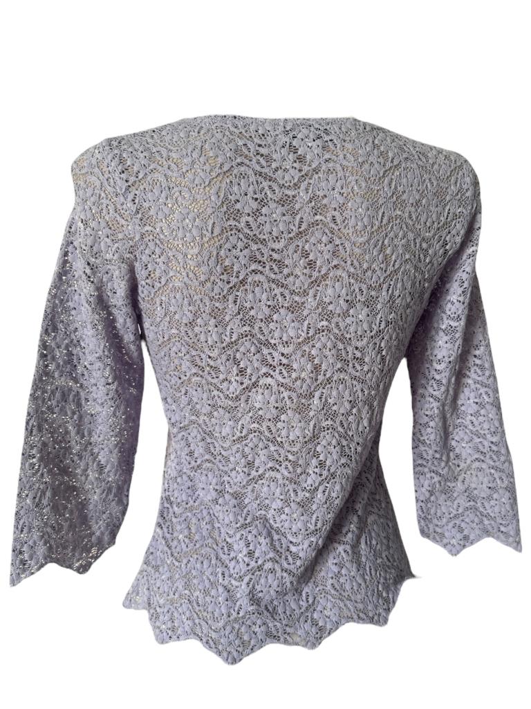 Anne Fontaine shirt lange mouw S, Paars, Ophalen of Verzenden, Zo goed als nieuw, Lange mouw
