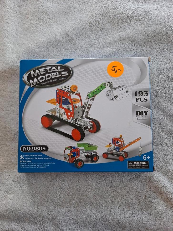 Constructieset tbv goed doel, Kinderen en Baby's, Speelgoed | Educatief en Creatief, Gebruikt, Bouwen, Ophalen of Verzenden