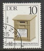 DDR 1985 2924 Historische brievenbus 10p, Gest, Ophalen of Verzenden, DDR, Gestempeld