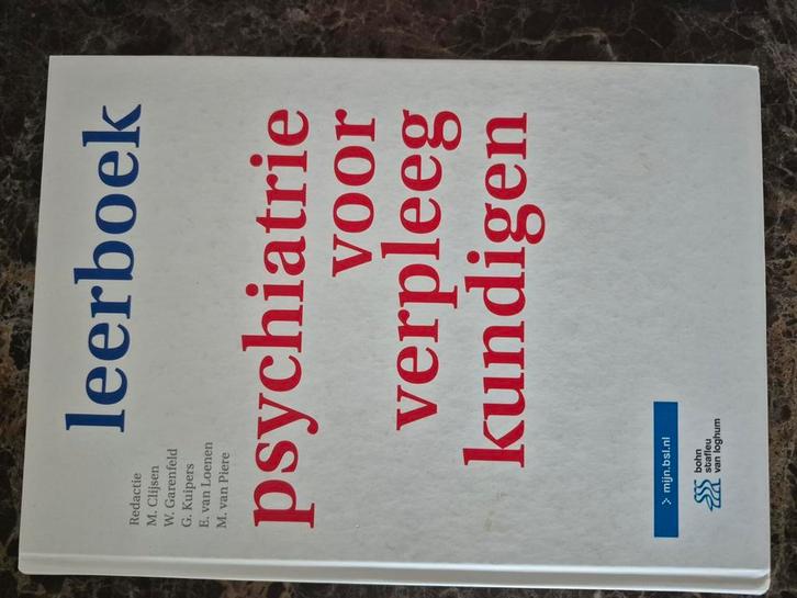 Leerboek psychiatrie voor verpleegkundigen, Boeken, Wetenschap, Zo goed als nieuw, Natuurwetenschap, Ophalen of Verzenden