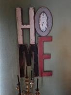 Prachtige grote wanddecoratie met klok, Huis en Inrichting, Woonaccessoires | Wanddecoraties, Ophalen of Verzenden, Zo goed als nieuw