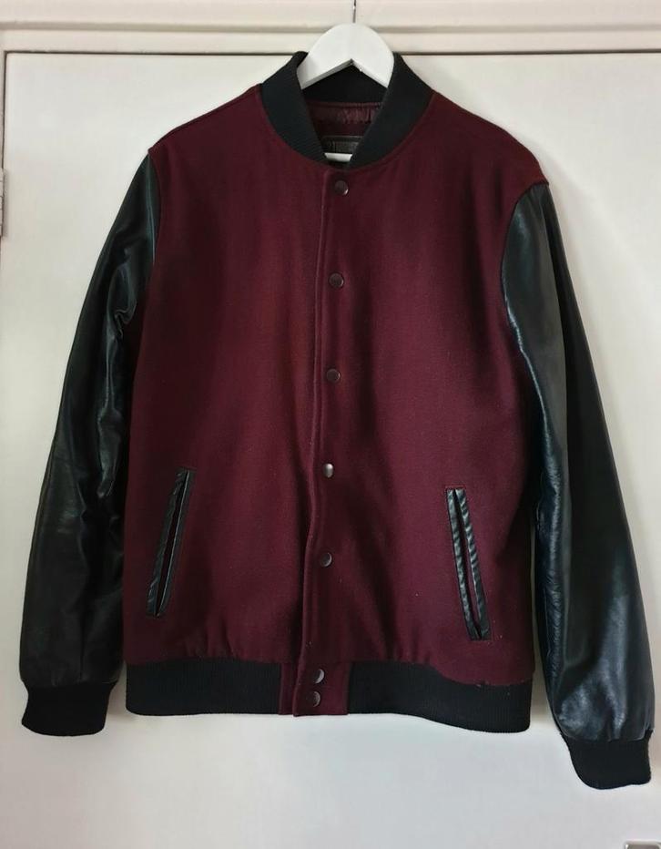 Bomberjack winterjas!, Kleding | Heren, Jassen | Winter, Gedragen, Maat 52/54 (L), Zwart, Ophalen of Verzenden