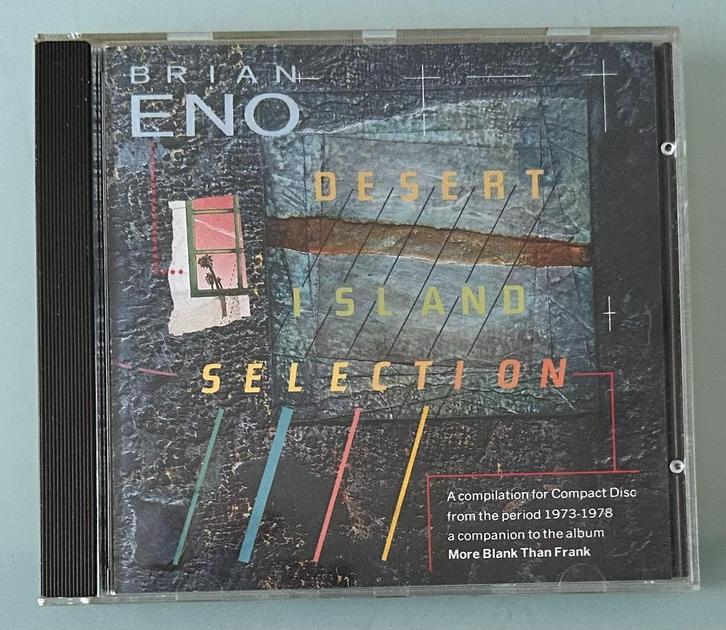 Brian Eno – Desert Island Selection. cd, Cd's en Dvd's, Cd's | Pop, Zo goed als nieuw, 1980 tot 2000, Ophalen of Verzenden