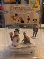 Lemax frosty’s friendly greeting verlicht, Diversen, Kerst, Ophalen of Verzenden, Zo goed als nieuw
