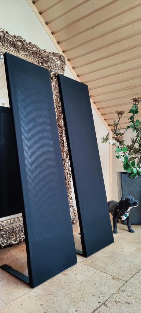 Magnepan LRS+ Quasi Ribbon Dipool - Speaker Black ore White., Audio, Tv en Foto, Luidsprekers, Nieuw, Front, Rear of Stereo speakers