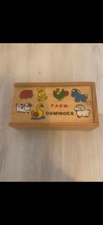 Houten domino boerderij, Ophalen of Verzenden, Zo goed als nieuw
