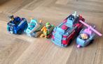 Paw Patrol Voertuigen en Pups - Complete Set, Ophalen, Gebruikt