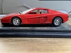 Ferrari Testarossa (1984) 1:24, Hobby en Vrije tijd, Modelauto's | 1:24, Ophalen of Verzenden, Bburago, Zo goed als nieuw, Auto