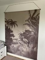 Groot Wanddoek met Tropische Print, Ophalen, Zo goed als nieuw
