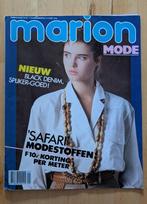 Marion mode nr 1 januari 1987, Hobby en Vrije tijd, Kledingpatronen, Ophalen of Verzenden, Zo goed als nieuw, Vrouw, Marion