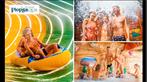 4 tickets voor plopsa Aqua, kaartje voor plopsa de Panne, Drie personen of meer, Overige soorten, Pretpark
