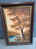 Heel mooi  schilderij breed 82 en hoogte 110, Ophalen of Verzenden