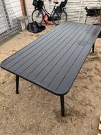 Strakke rechthoekige tuintafel, Ophalen, Gebruikt, Rechthoekig, Metaal