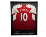 Robin van Persie Arsenal 23/24 gesigneerd ingelijst shirt, Buitenlandse clubs, Soccersignings.nl, Shirt, Nieuw