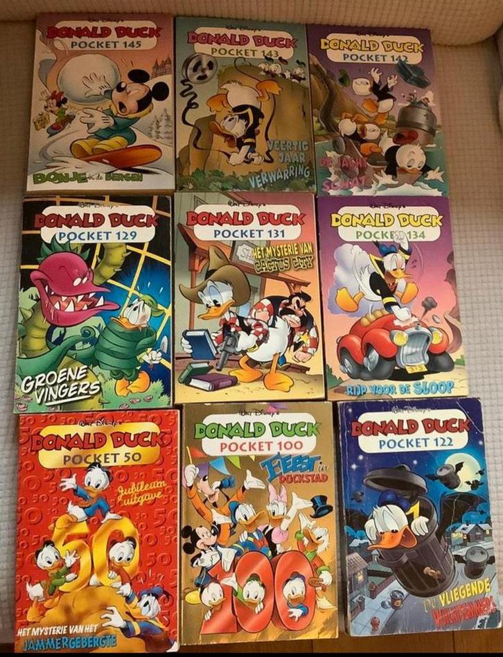 DONALD DUCK POCKETS VANAF 1 EURO SINTERKLAAS IDEE, Boeken, Stripboeken, Gelezen, Meerdere stripboeken, Ophalen