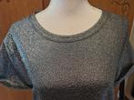 Zilverkleurig damesshirt, Maat 38/40 (M), Overige kleuren, Ophalen of Verzenden, Zo goed als nieuw