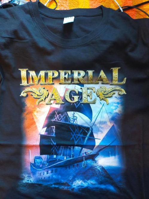 3x bandshirt Imperial Age XL, Kleding | Heren, T-shirts, Nieuw, Maat 56/58 (XL), Zwart, Ophalen of Verzenden