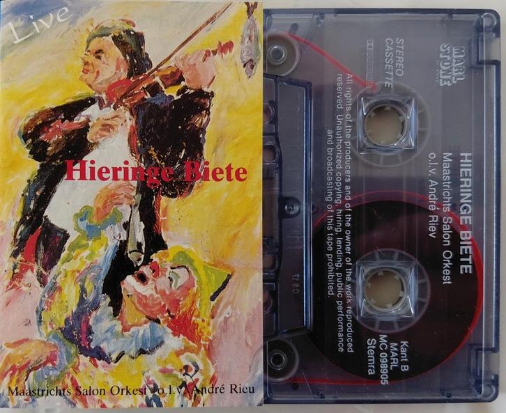 André Rieu. LIVE met Maastrichts Salon Orkest., Cd's en Dvd's, Cassettebandjes, Zo goed als nieuw, 1 bandje, Ophalen of Verzenden