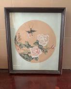 Vintage Chinees Schilderij – Traditioneel Oosters Kunstwerk, Huis en Inrichting, Woonaccessoires | Schilderijen, Tekeningen en Foto's