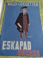 Wally Operetten.  Eskapad Oskars.1946, Ophalen of Verzenden, Zo goed als nieuw, A1 t/m A3, Film en Tv