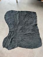 Lap antraciet suède 66 x 89, 120 cm of meer, Ophalen of Verzenden, Zo goed als nieuw, Katoen