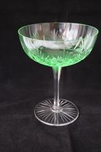 Antiek uranium champagne coupe c 1920-1930, Ophalen of Verzenden