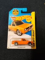 Hot Wheels Volkswagen Caddy - Oranje Long card, Ophalen of Verzenden, Zo goed als nieuw
