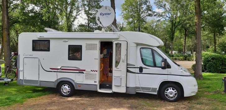 Adria Coral S 690 SP met stalling, Caravans en Kamperen, Campers, Particulier, tot en met 4, Half-integraal, Adria, Fiat, Diesel
