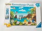 Pokemon Puzzel Ravensburger 200 stuks, Ophalen of Verzenden, Meer dan 50 stukjes, Zo goed als nieuw, 6 jaar of ouder