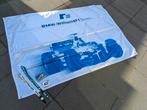 Verzamel pakket BMW team Williams, vlag, pin, auto, layart, Verzamelen, Ophalen of Verzenden, Zo goed als nieuw, Auto's