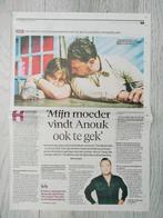 Krantenartikel Anouk & Tino Martin ED 18 april 2024, Nieuw, Boek, Tijdschrift of Artikel, Verzenden