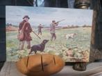 OUDE KAART JACHT/JAGEN/JAGER.  partridge shooting, Ophalen of Verzenden, Voor 1920, Frankrijk