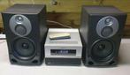 Sony stereo set cmt-bx30r + samsung 3weg speakers + remote, Audio, Tv en Foto, Stereo-sets, Ophalen of Verzenden, Gebruikt, Cd-speler