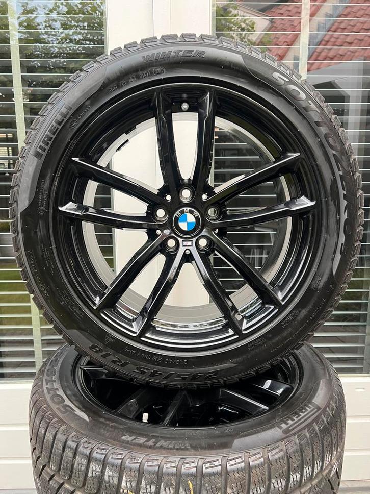 Origineel BMW 5 serie G30 G31 LM velgen 662m 18” winterband, Auto-onderdelen, Banden en Velgen, Velg(en), Winterbanden, 18 inch