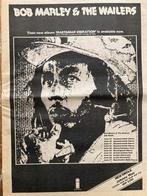 Paginagrote A3 advertentie BOB MARLEY Rastaman Vibration, Ophalen of Verzenden