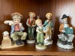 Vintage Porseleinen Beeldjes Capodimonte, Ophalen of Verzenden