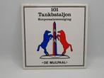 Tegeltje 101 Tankbataljon Korporaalsvereniging De Mijlpaal, Verzenden, Landmacht, Nederland, Overige typen