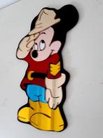 Vintage Mickey Mouse perspex muurdecoratie / spiegel, Verzamelen, Mickey Mouse, Ophalen of Verzenden