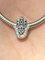 Zilveren bedel Fatima of Khamsa hand., Overige merken, Verzenden, Nieuw, 1 bedel