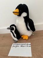 Pluche knuffels, pinguin moeder en kind, Kinderen en Baby's, Speelgoed | Knuffels en Pluche, Ophalen of Verzenden, Zo goed als nieuw